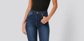 Total denim look