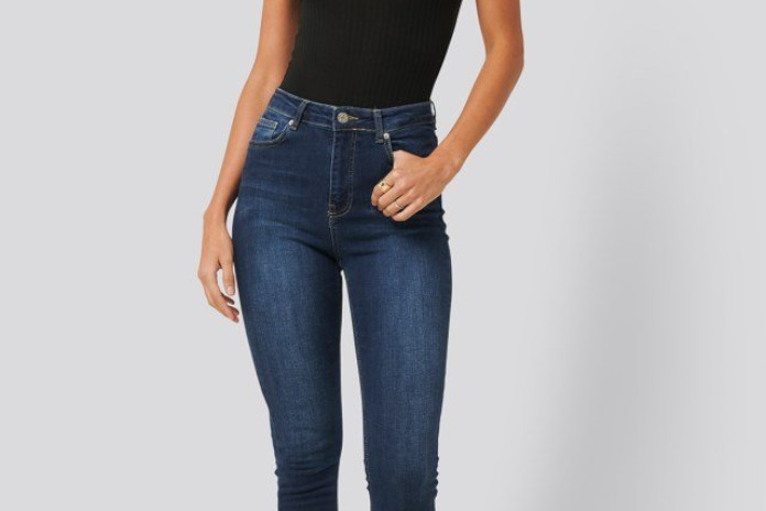 Total denim look